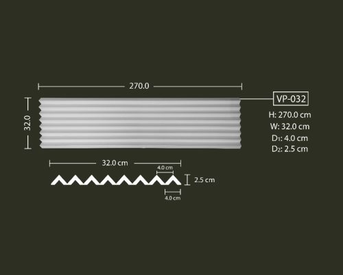 پانل لوور کد VP-032